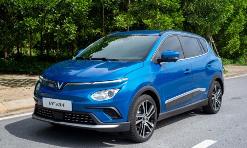 Giá xe Vinfast Vf-e34 Hà Nội tháng 12/2025.